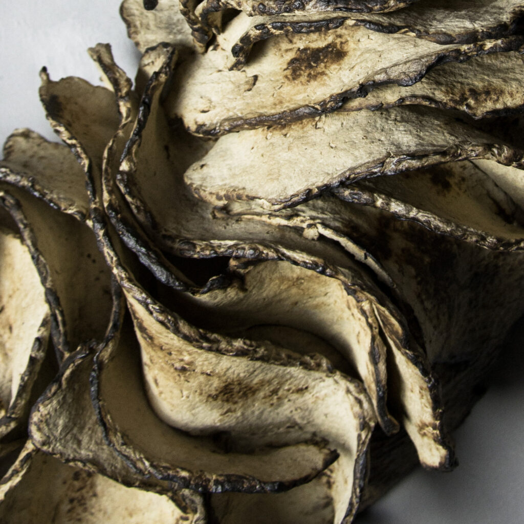 Flowing sculptural relief exploring movement