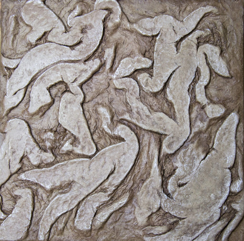 relief expressing organic movement