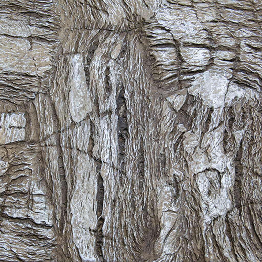 Experimental material texture inspired by mineral landscapes